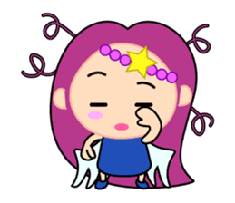 Original Horoscopes: Virgo"The Maiden" sticker #827387