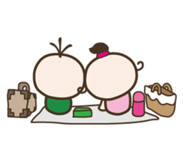 YURUMOCHI MILKKIDs CHARA sticker #827555