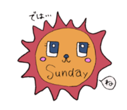 Square rabbit sticker #827943