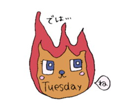 Square rabbit sticker #827945