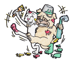 animal fellows sticker #828168