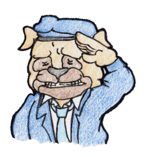 animal fellows sticker #828189