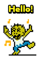 "Zobisuke" of zombie sticker #828369