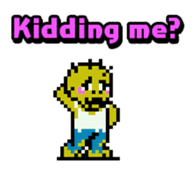 "Zobisuke" of zombie sticker #828374