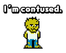 "Zobisuke" of zombie sticker #828379