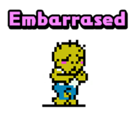 "Zobisuke" of zombie sticker #828382