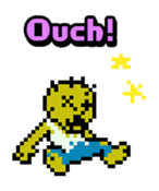 "Zobisuke" of zombie sticker #828388