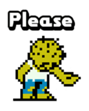 "Zobisuke" of zombie sticker #828393