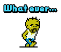 "Zobisuke" of zombie sticker #828397