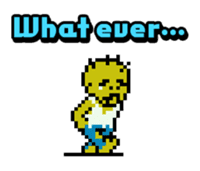 "Zobisuke" of zombie sticker #828397