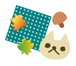 "SONAKIBU"autumn&winter the seasons sticker #828408