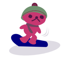 "SONAKIBU"autumn&winter the seasons sticker #828418