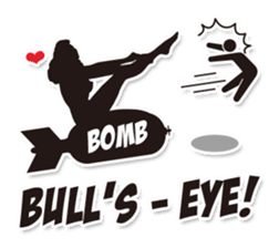 Americanized "Burst-of-laughter PICT" sticker #828628