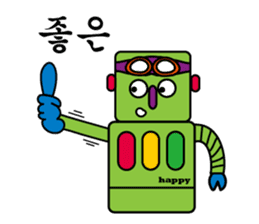 life of Robo-Costa(hangeul ver.) sticker #828639