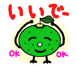 Dialect of Oita,Japan Fairy Sticker sticker #828856