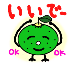 Dialect of Oita,Japan Fairy Sticker sticker #828856