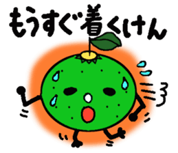 Dialect of Oita,Japan Fairy Sticker sticker #828872