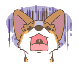 Corgi a collection sticker #829004