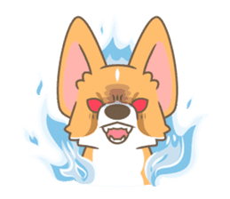 Corgi a collection sticker #829005