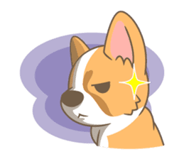 Corgi a collection sticker #829007