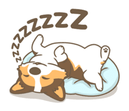 Corgi a collection sticker #829016