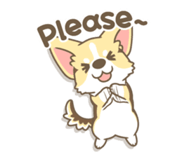 Corgi a collection sticker #829018