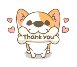 Corgi a collection sticker #829019