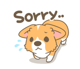 Corgi a collection sticker #829020