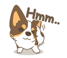 Corgi a collection sticker #829023