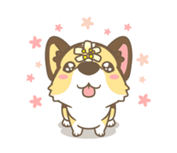 Corgi a collection sticker #829025