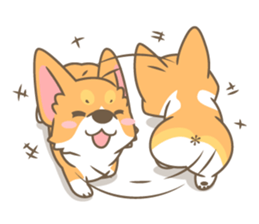 Corgi a collection sticker #829028