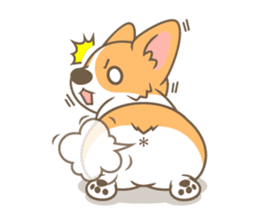 Corgi a collection sticker #829035