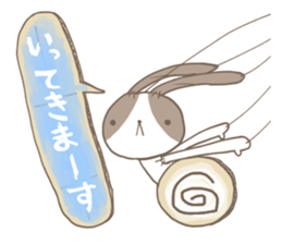 Puppet rabbit sticker #829682