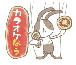 Puppet rabbit sticker #829699