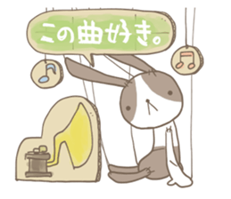 Puppet rabbit sticker #829710