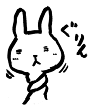 White rabbits of Kusuda sticker #829723