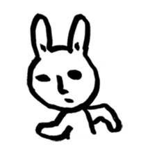 White rabbits of Kusuda sticker #829739