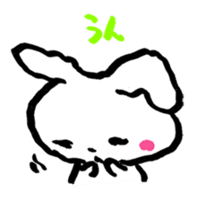 White rabbits of Kusuda sticker #829743
