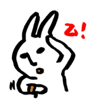 White rabbits of Kusuda sticker #829744