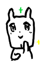 White rabbits of Kusuda sticker #829745