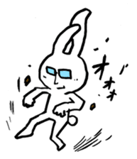 White rabbits of Kusuda sticker #829748