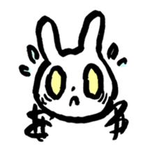 White rabbits of Kusuda sticker #829755
