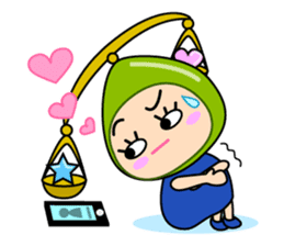 Original Horoscopes: Libra "The Scale" sticker #829799