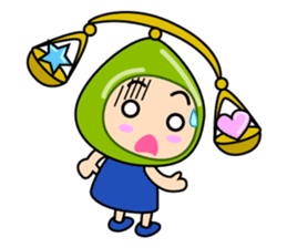Original Horoscopes: Libra "The Scale" sticker #829824
