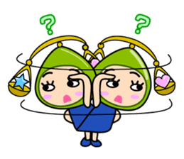 Original Horoscopes: Libra "The Scale" sticker #829826