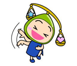 Original Horoscopes: Libra "The Scale" sticker #829828