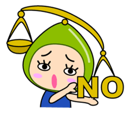 Original Horoscopes: Libra "The Scale" sticker #829832