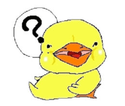 kawaii baby chick sticker #829885