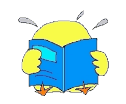 kawaii baby chick sticker #829889