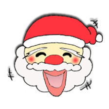 An idle Santa sticker #830079